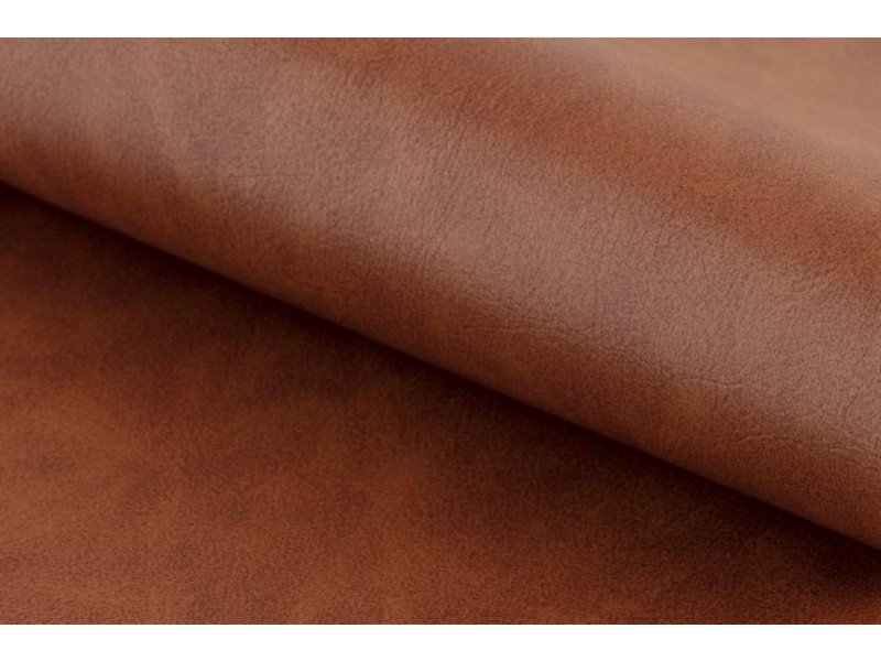 Fotel biurowy Erik brązowy PU - ACTONA